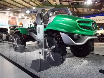 The Monstrous Mercedes-Benz Unimog Concept Shows Up At JIMS