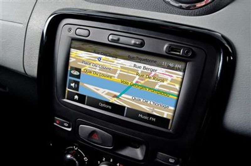 Renault Duster touch screen
