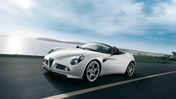 Alfa Romeo 8C Spider in high demand