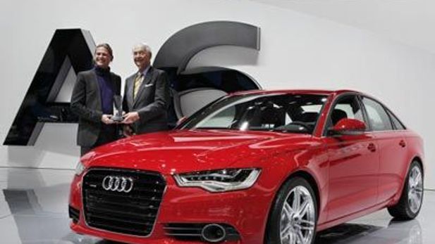 Audi A6 wins best production vehicle design award