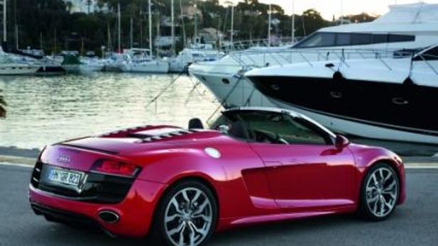 New Audi R8 Spyder features in Iron Man 2