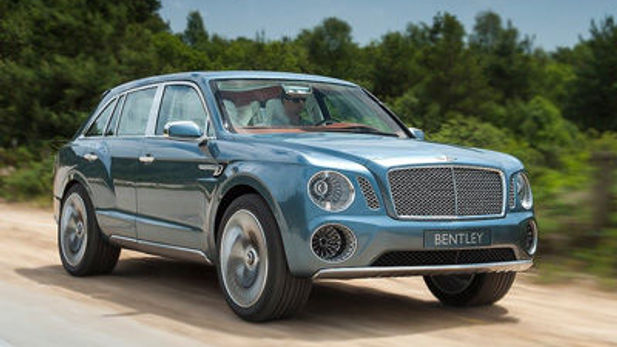 New Bentley SUV in the making