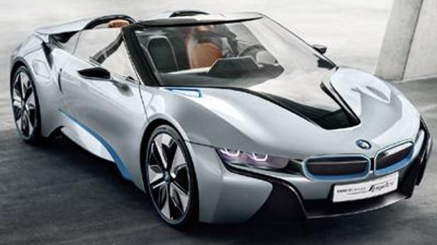 BMW i8 Spyder concept for sustainable motoring