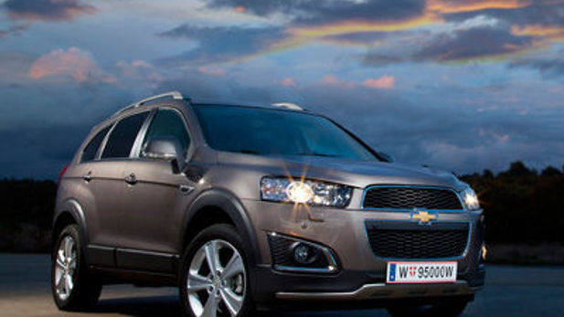 Chevrolet Captiva revised for 2013