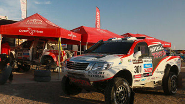 Team Imperial Toyota in Dakar Rally onslaught