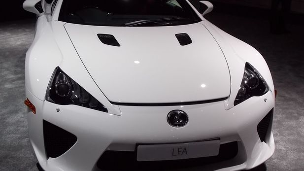 Lexus LFA supercar blows cover at 2013 JIMS