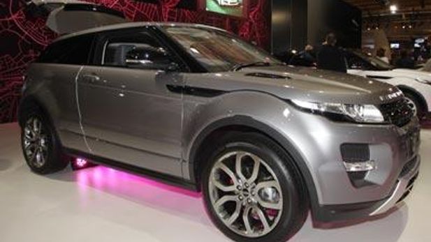 Range Rover Evoque at the Johannesburg Motor Show