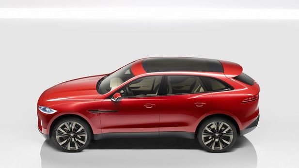 Jaguar C-X17 Concept First Photos