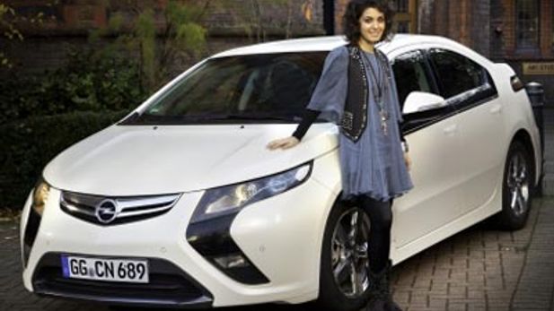 Katie Melua and Opel team up