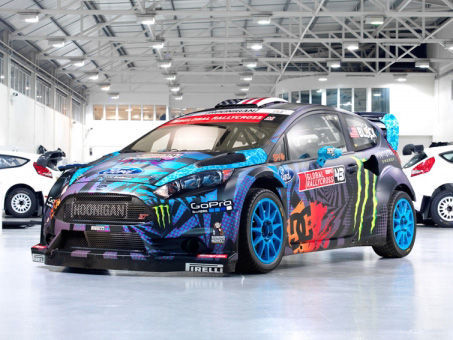 2013 Old School Inspired Ken Block Ford Fiesta ST RX43