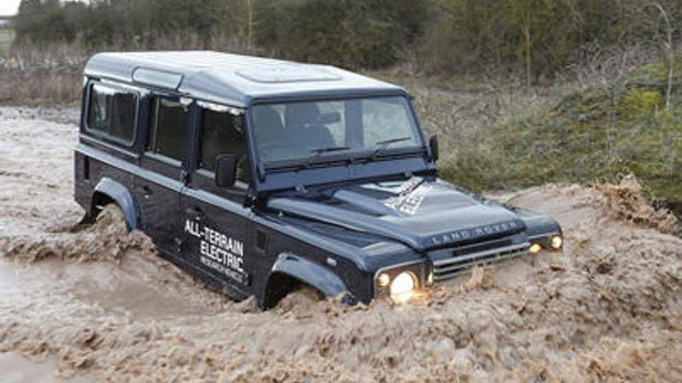 Land Rover Defender goes electric