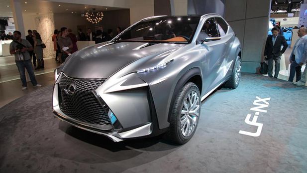 Lexus LF-NX Concept Previews A Production Crossover Model