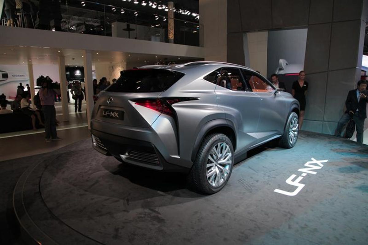 Lexus LF-NX Concept Previews A Production Crossover Model