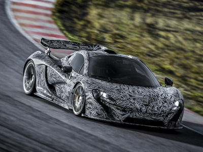 McLaren reveals P1 supercar in testing