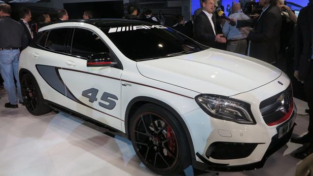The Mercedes-Benz GLA 45 AMG Concept Unveiled In LA