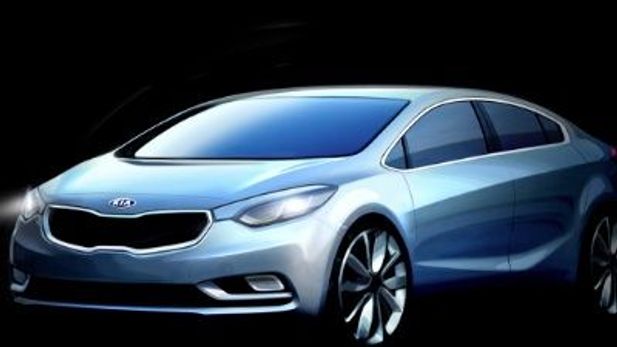 2013 Kia Cerato sketch revealed