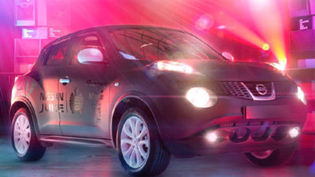 Nissan Juke Box Concept moves to the beat