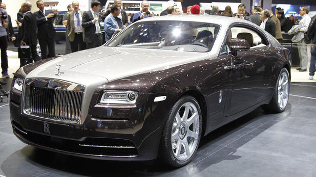 Rolls Royce Wraith unveiled at Geneva Motor Show