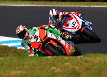 Aprilia struggles at Phillip Island GP
