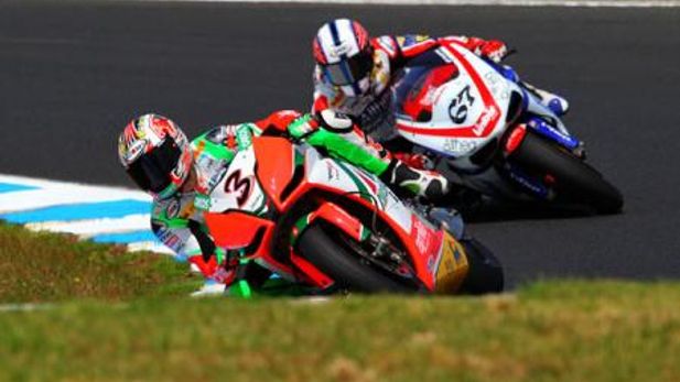 Aprilia struggles at Phillip Island GP