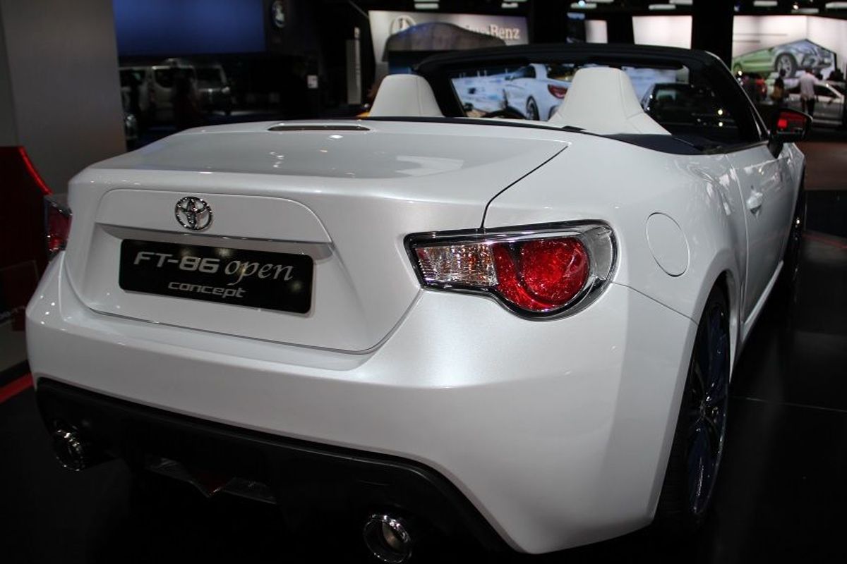 Toyota 86 Convertible Concept Shown At Jims