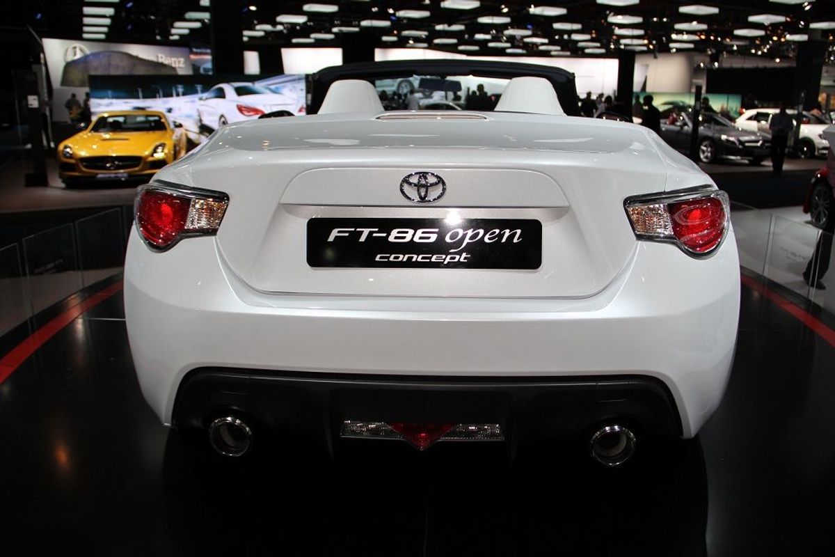 Toyota 86 Convertible Concept Shown At Jims