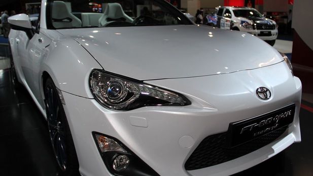 Toyota 86 convertible concept shown at JIMS