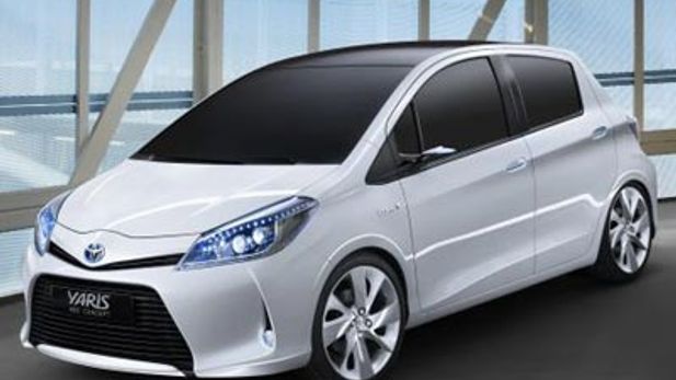 Toyota Yaris Hybrid Concept unveiled