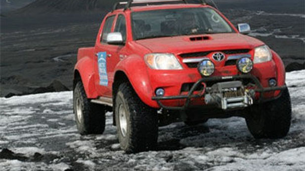 Toyota Hilux takes on Arctic