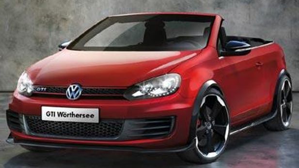 VW Golf GTI Cabriolet Concept Uncovered