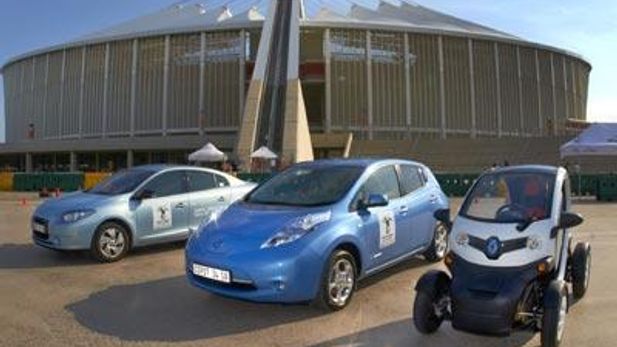 Renault-Nissans zero emission cars at the COP17 conference