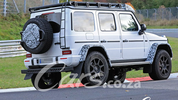 Spy Shots: 2021 Mercedes-Benz G-Class Squared (Update)