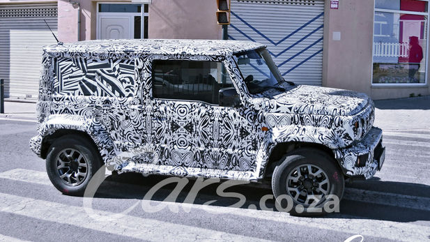 Spy Shots: 2022 Suzuki Jimny Long Wheelbase