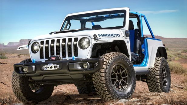 Jeep Wrangler Magneto is six-speed manual EV