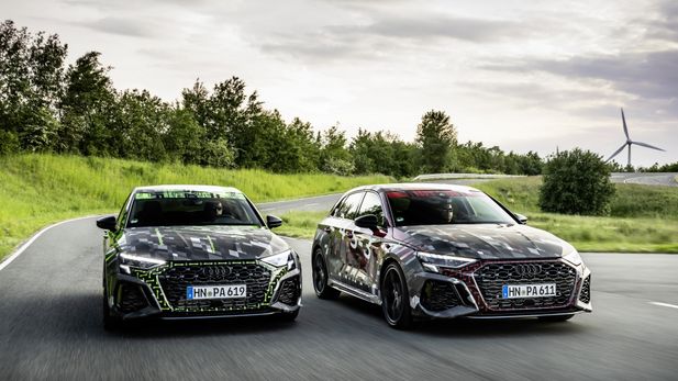 2022 Audi RS3 Features Trick Differential and Drift Mode