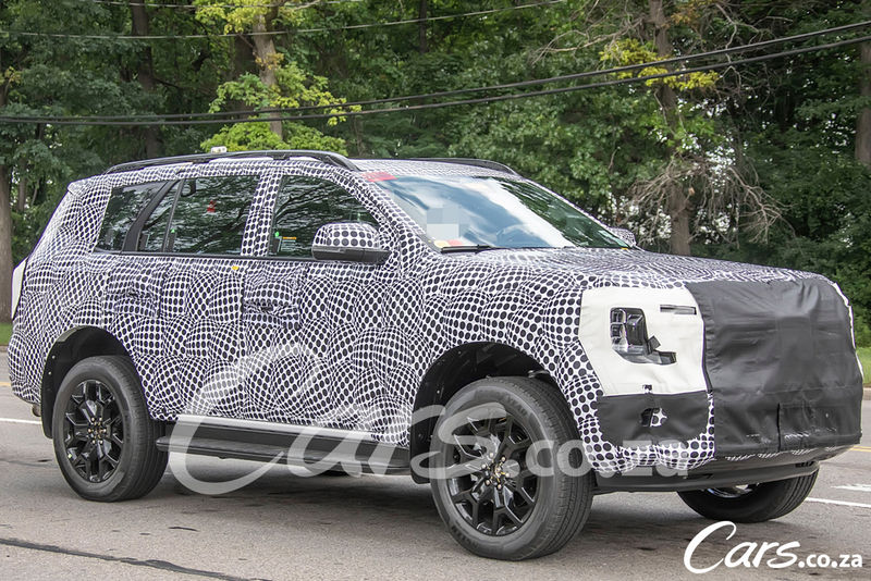 Spy Shots: 2023 Ford Everest - Cars.co.za News