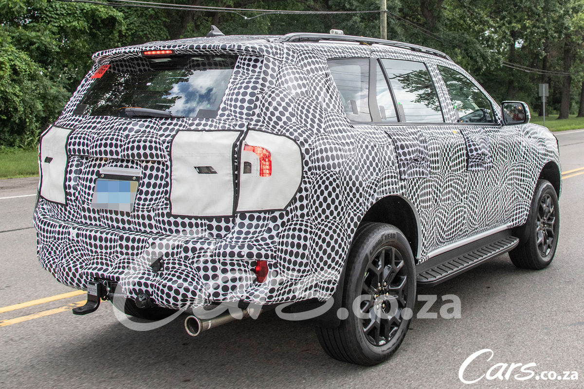 Spy Shots: 2023 Ford Everest - Cars.co.za News