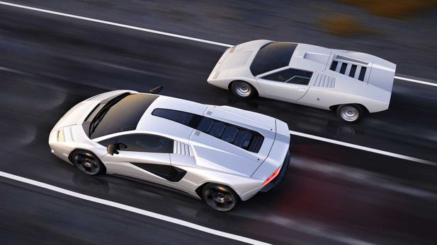 Lamborghini Countach Comes Back to Life