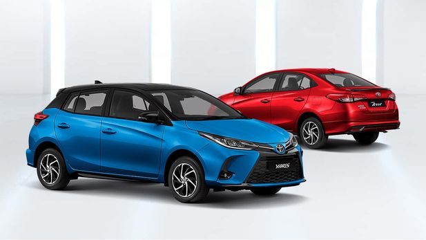 Toyota Yaris Updated for 2021