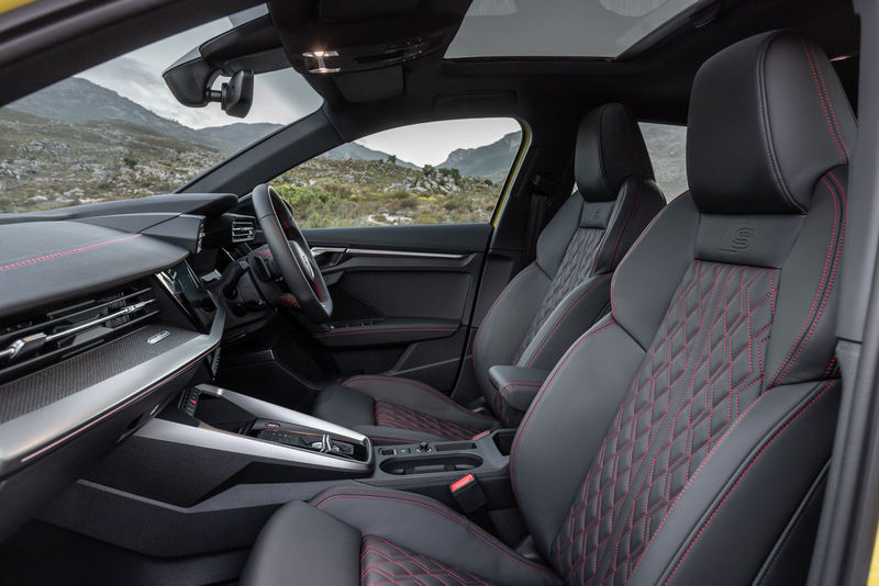 Audi S3 seats