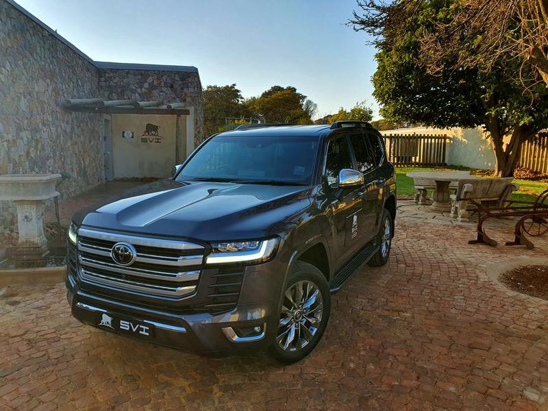 Bebe Cool Shows off brand new armoured Land Cruiser V8