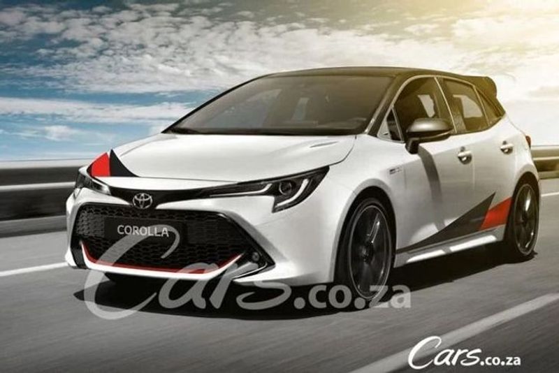 GR Corolla render