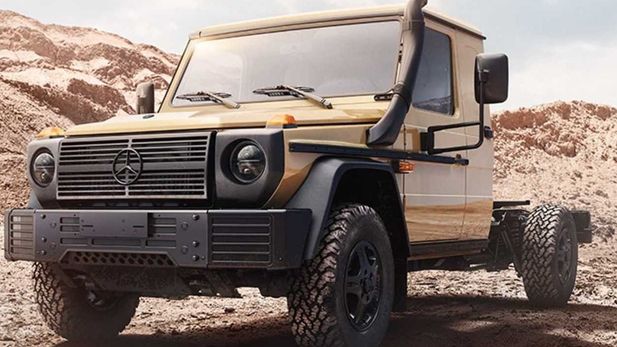 Mercedes-Benz Teases Geländewagen Bakkie