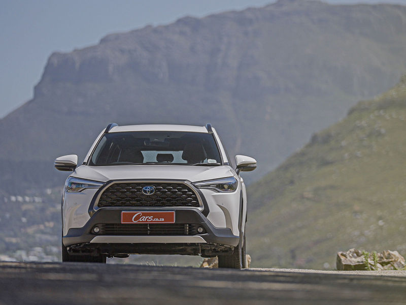 Toyota Corolla Cross straight on