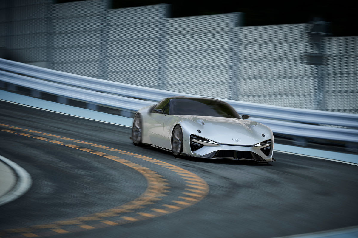 Lexus Electric Sportscar Previewed