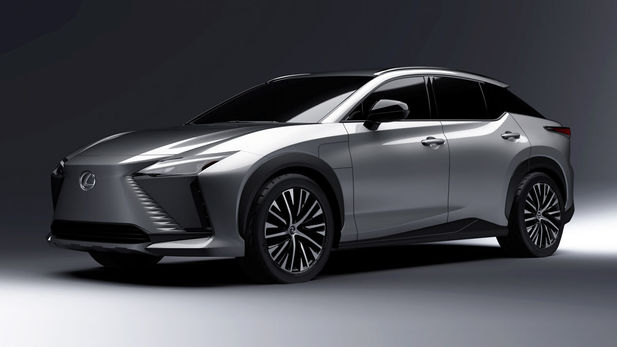 Lexus previews RZ 450e all-electric SUV