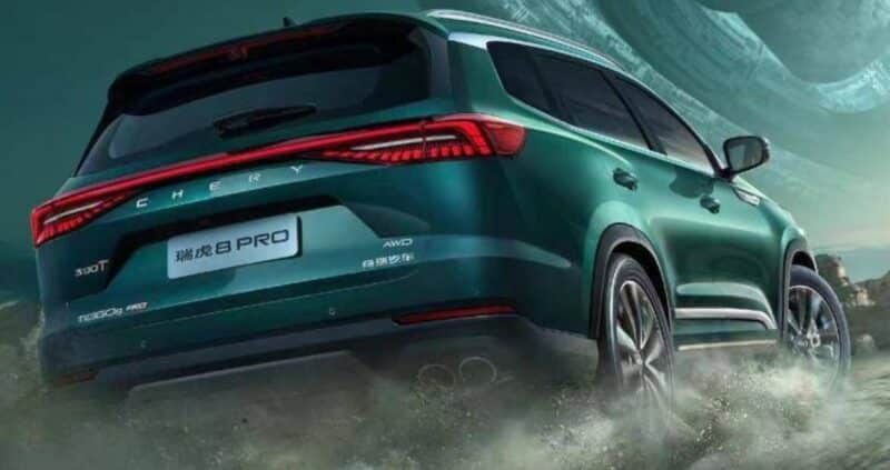 Chery Tiggo 8 Pro facelift