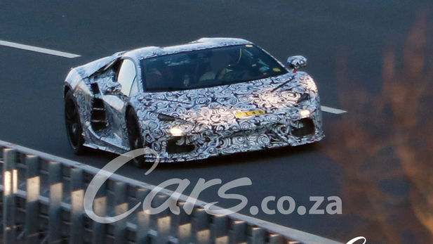 Spy Shots: 2023 Lamborghini Aventador