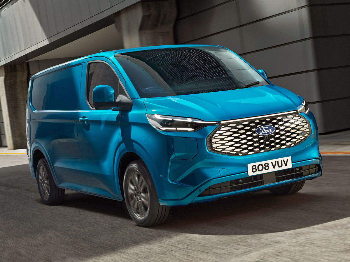 Ford ETransit Custom New Electric Van Revealed