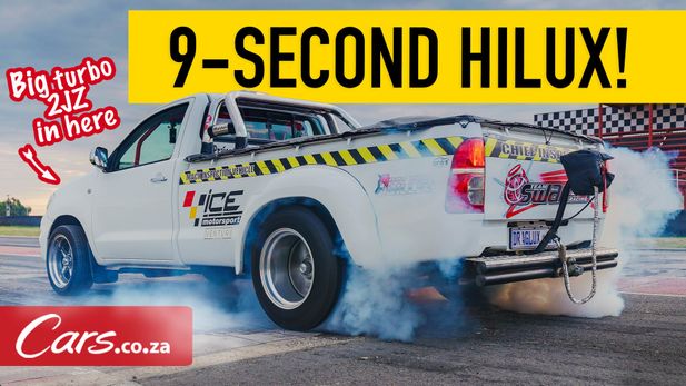 Toyota Draglux is a 9-second Drag Race Monster